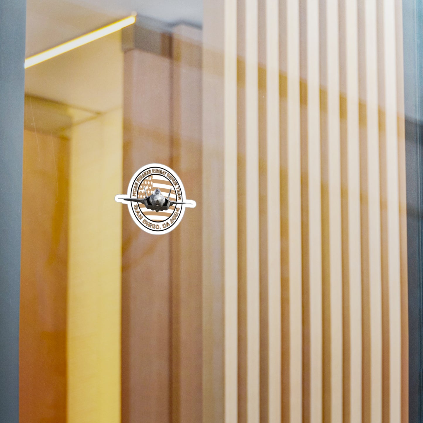 GOLD LOGO PREMIUM STICKER