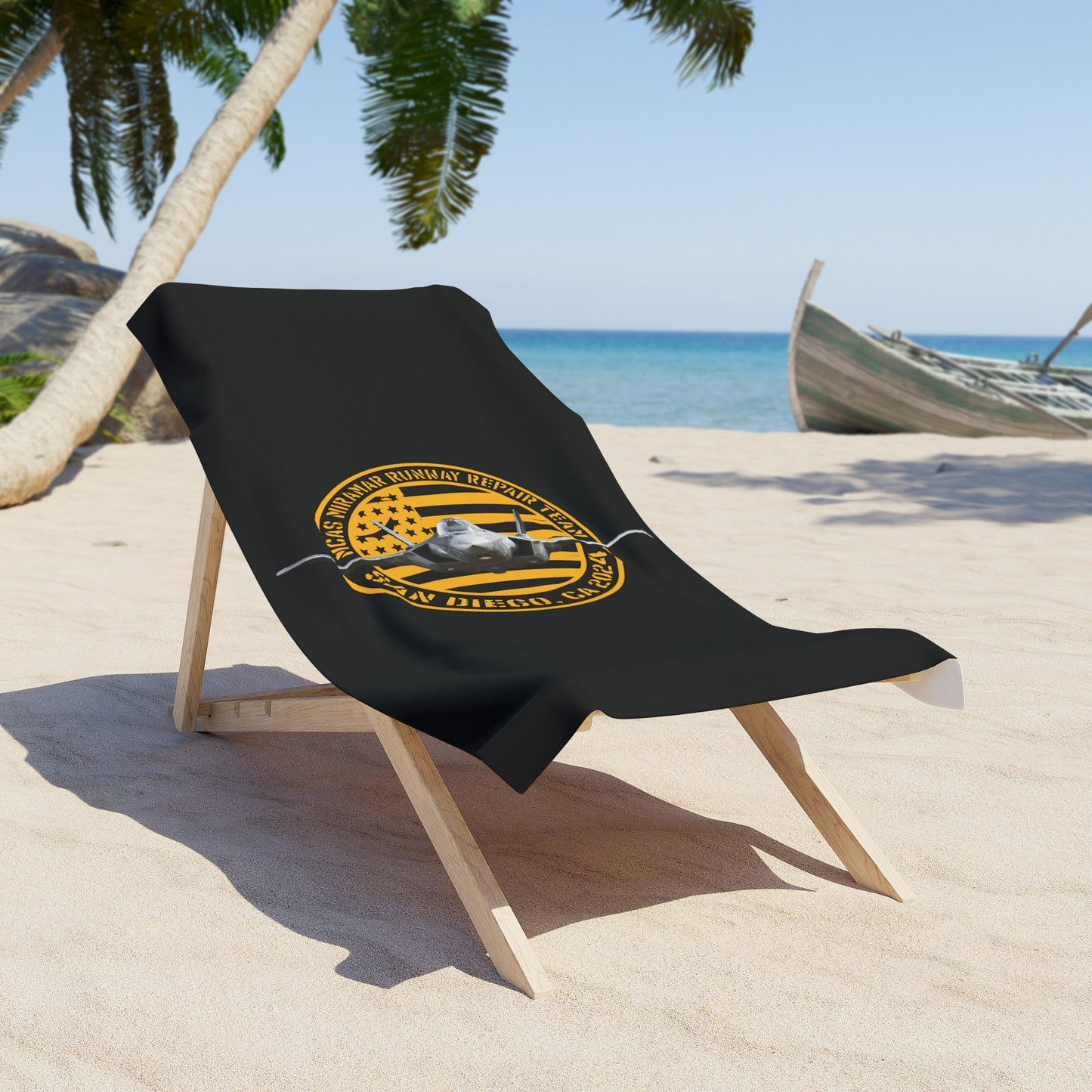 RWY24R BEACH TOWEL