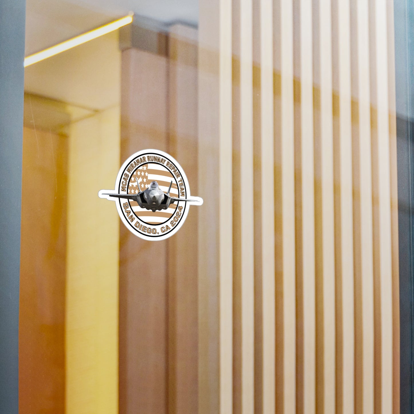 GOLD LOGO PREMIUM STICKER