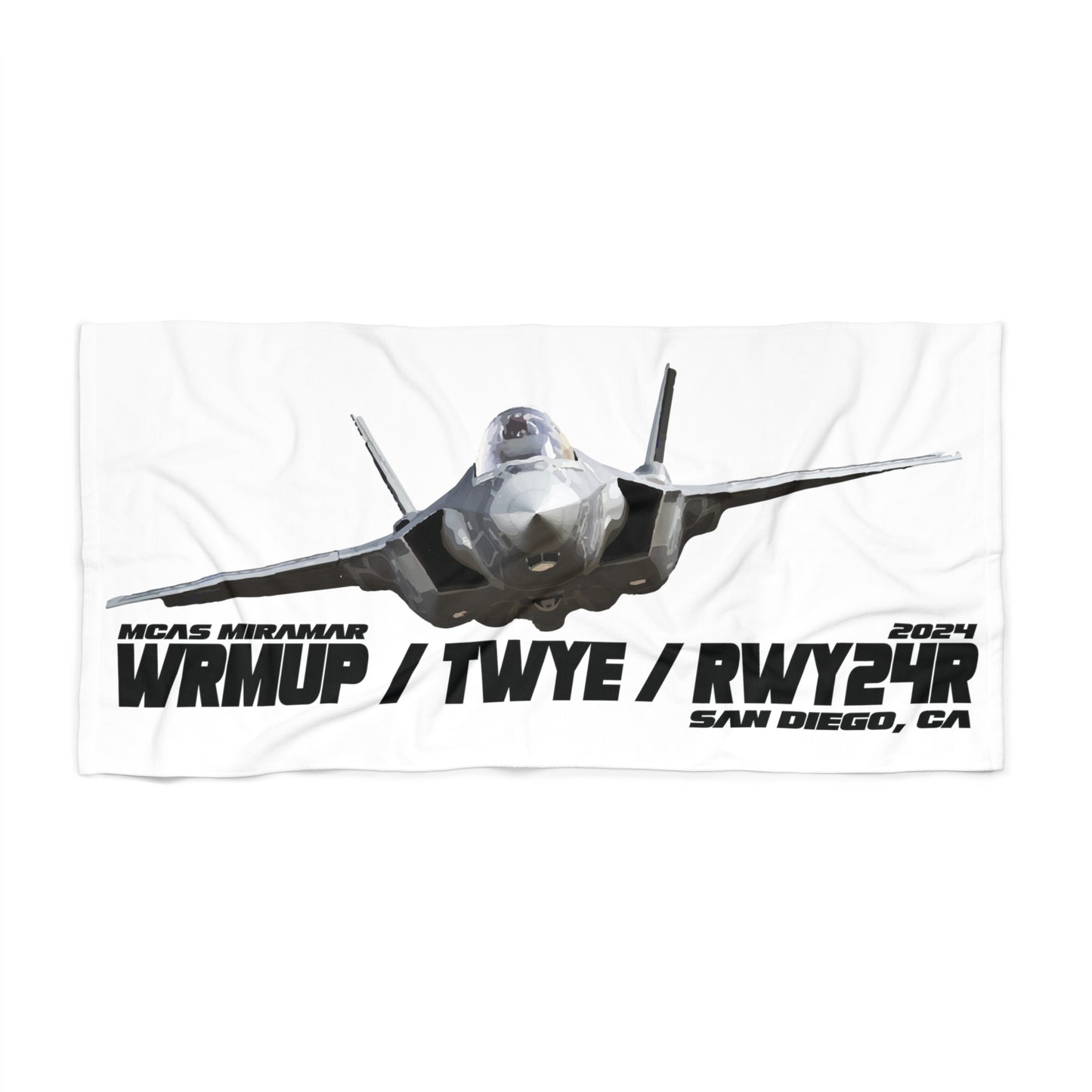 WRMUP-PAD BEACH TOWEL