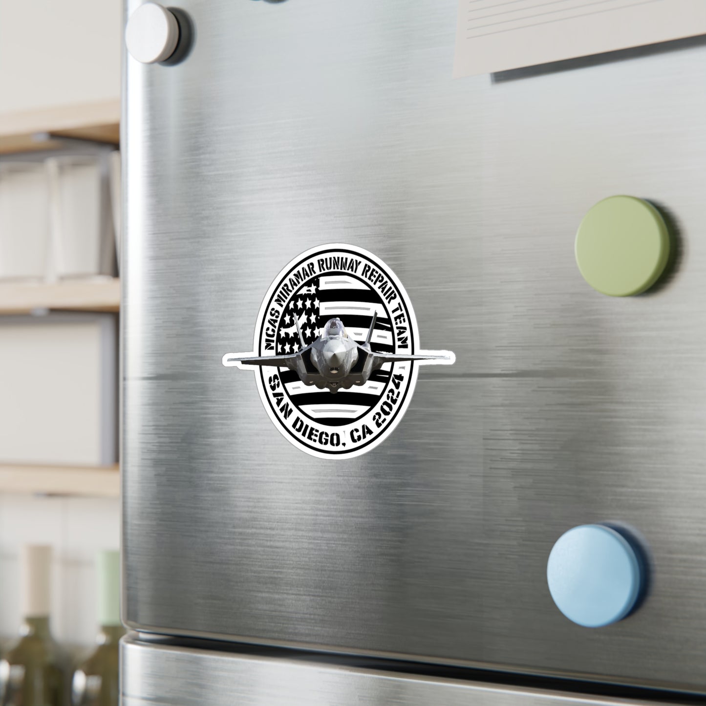 BLK JET LOGO PREMIUM OUTDOOR STICKER (SATIN FINISH)