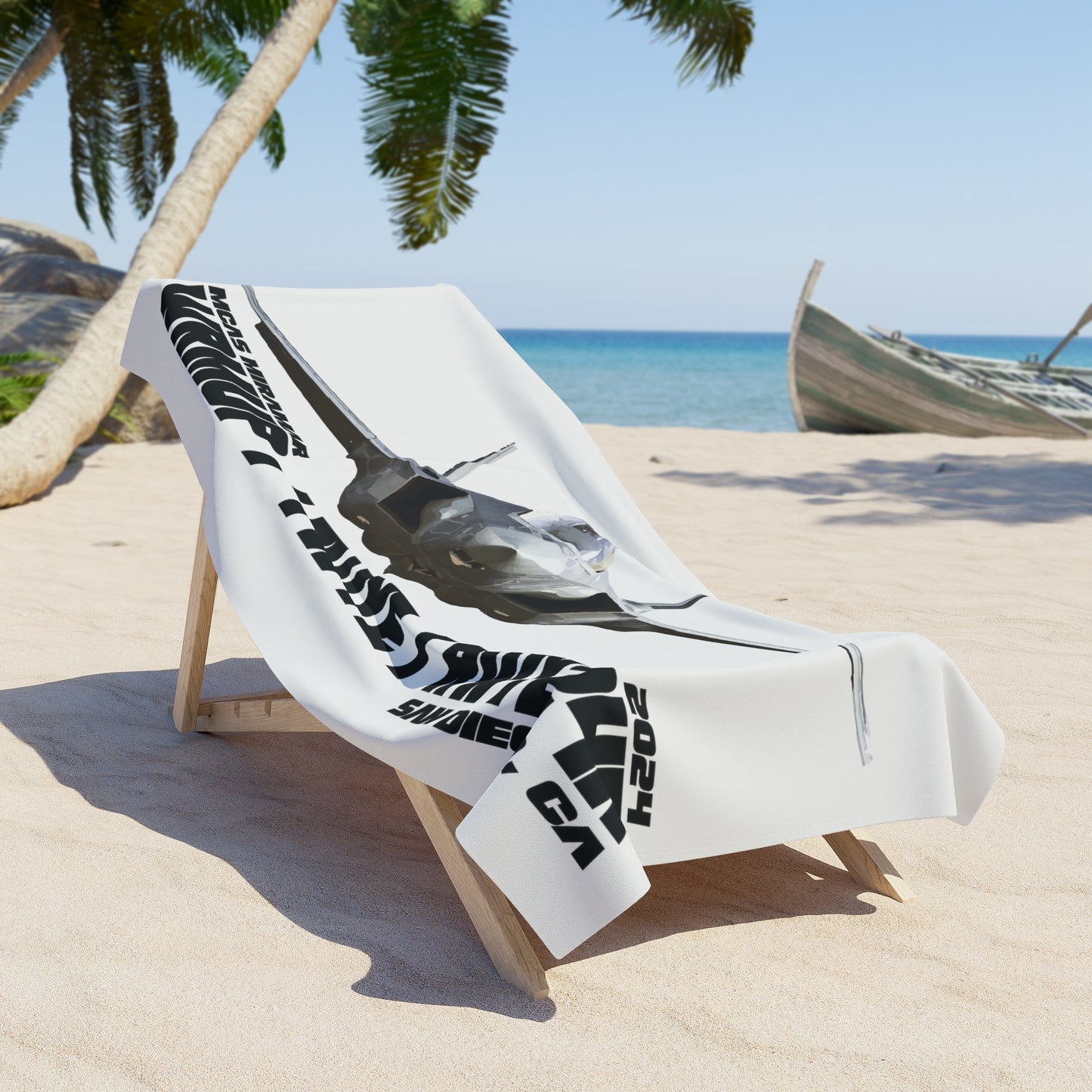 WRMUP-PAD BEACH TOWEL