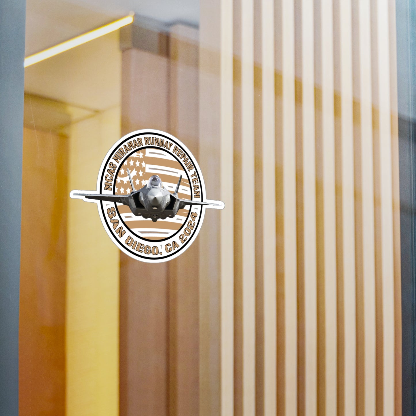 GOLD LOGO PREMIUM STICKER