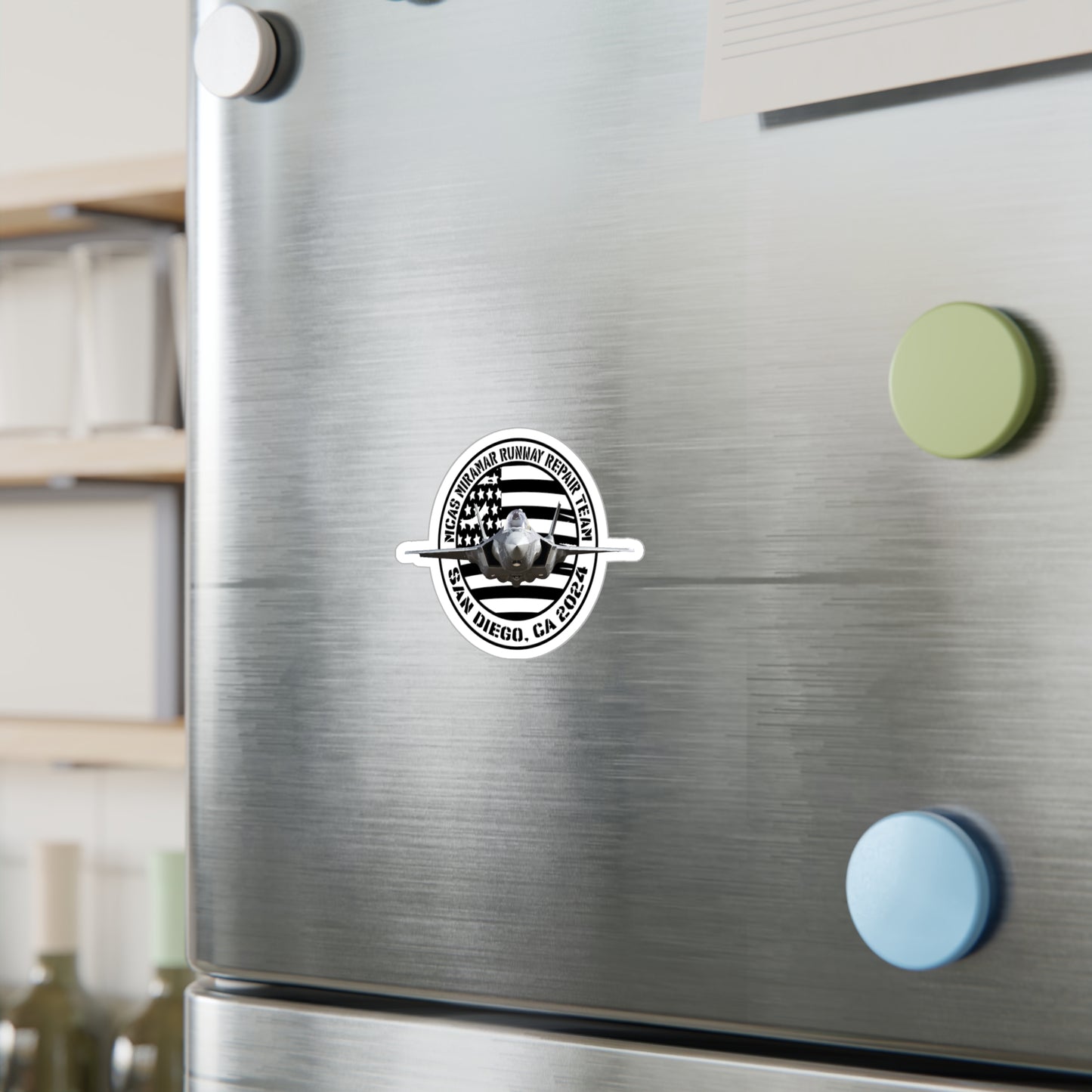 BLK JET LOGO PREMIUM OUTDOOR STICKER (SATIN FINISH)