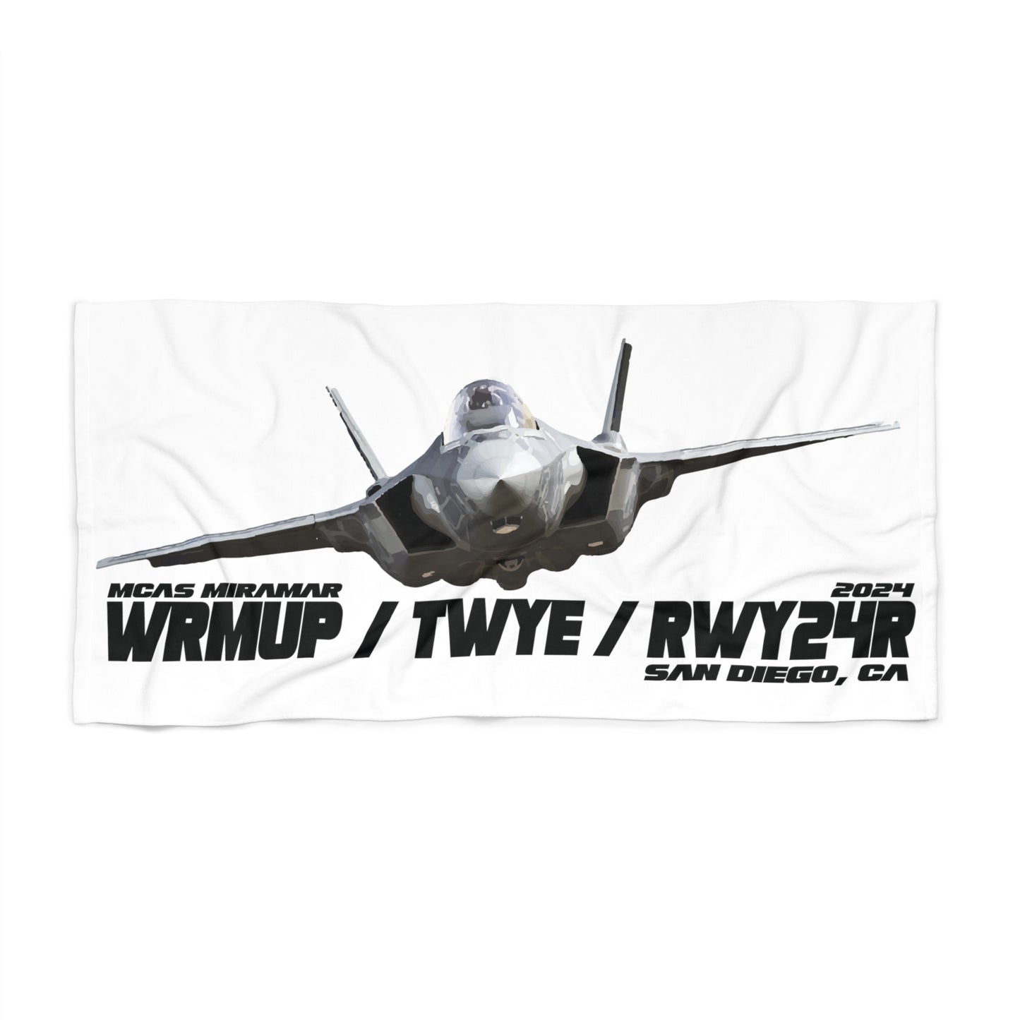 WRMUP-PAD BEACH TOWEL