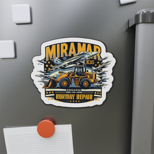MCAS RUNWAY LOADER DIE-CUT MAGNET