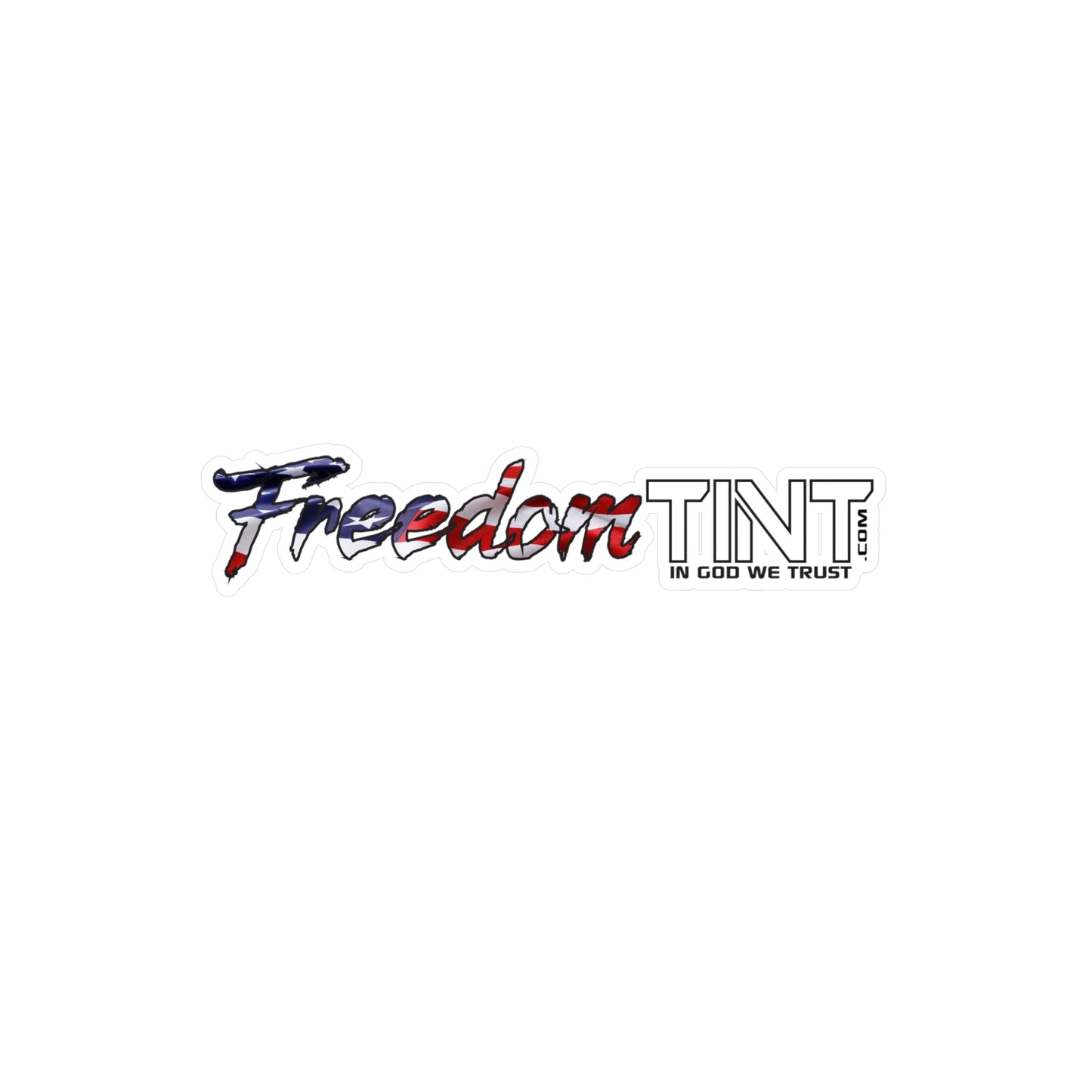 Freedom TInt Logo Kiss-Cut Vinyl Decals