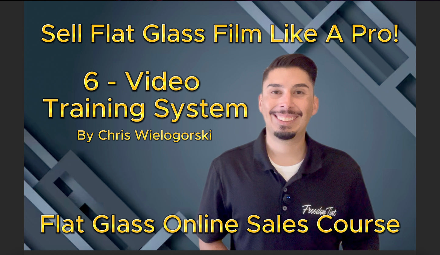 Flat Glass Online Sales Courses